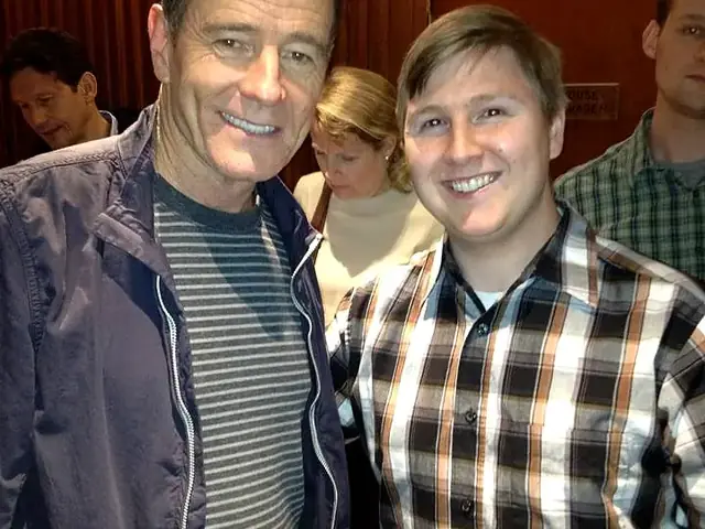 Pat Mcloud with Bryan Cranston