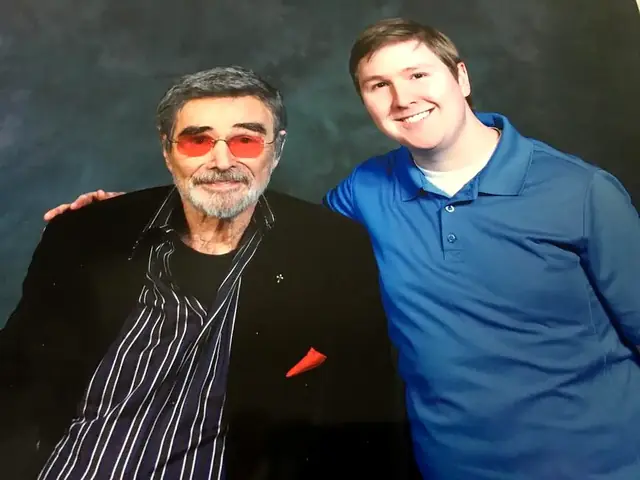 Pat Mcloud with Burt Reynolds